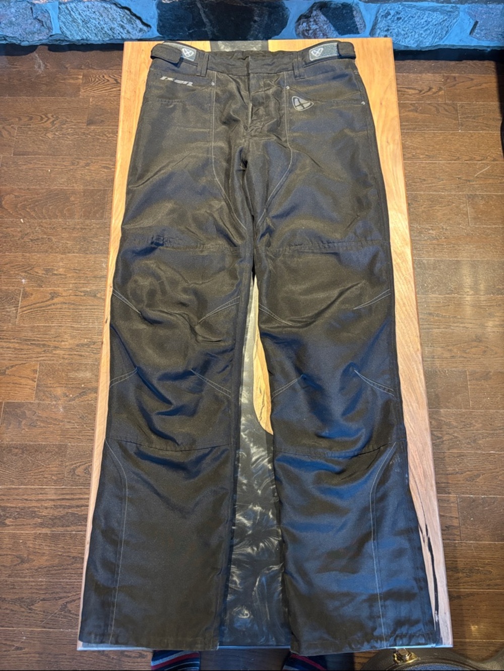 Ixon motorcycle pants with armoured knee pads